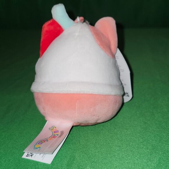 BLACK FRIDAY SALE - Squishmallows Roxy the Boba Cat Clip 3 1/2" NWT 2023 - Picture 3 of 6